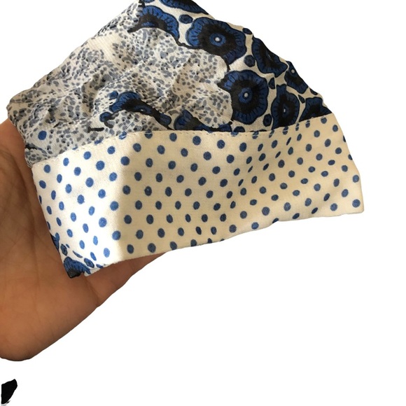 SPLASH Mixed Pattern Sheer button-down blouse - Picture 3 of 12